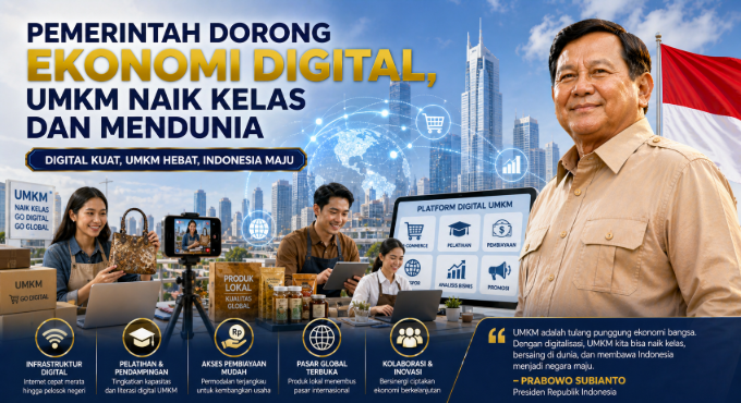 Pemerintah Dorong Digitalisasi UMKM